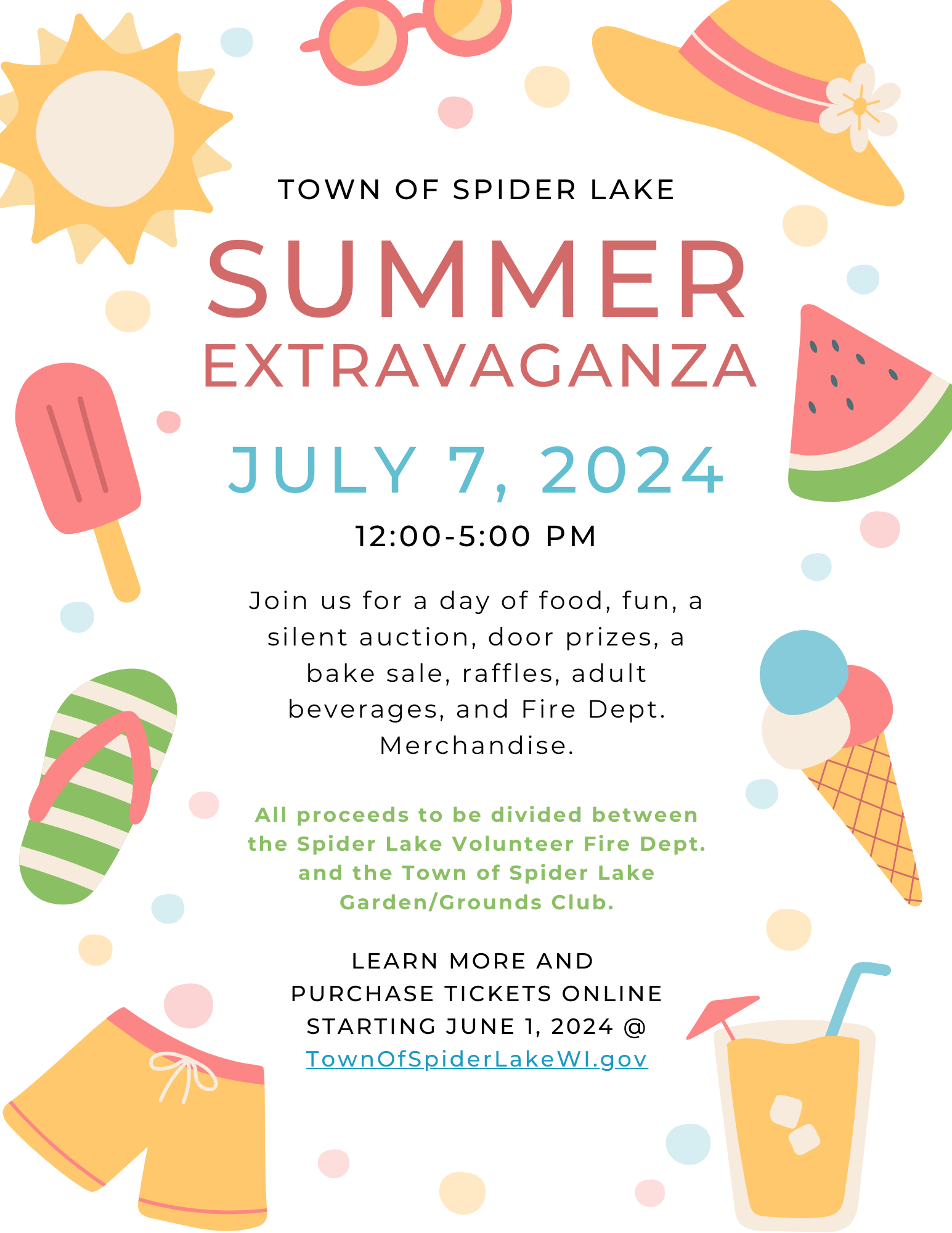 2024 Summer Extravaganza Town of Spider Lake
